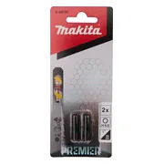 Makita E-26761 Impact Premier Slagschroefbit H6 x 25 mm 2 stuks