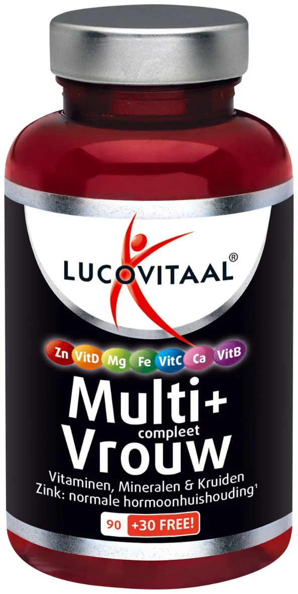 Lucovitaal Multi + Compleet Vrouw 120 tabletten