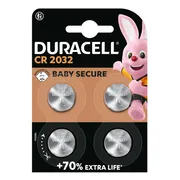 4x Duracell Knoopcelbatterijen 2032 4 stuks