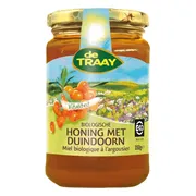 De Traay Honing met Duindoorn Biologisch 350GR