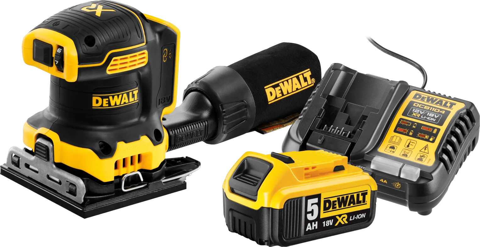 DeWalt DCW200NT-XJ 5,0 Ah Accu Starterspakket