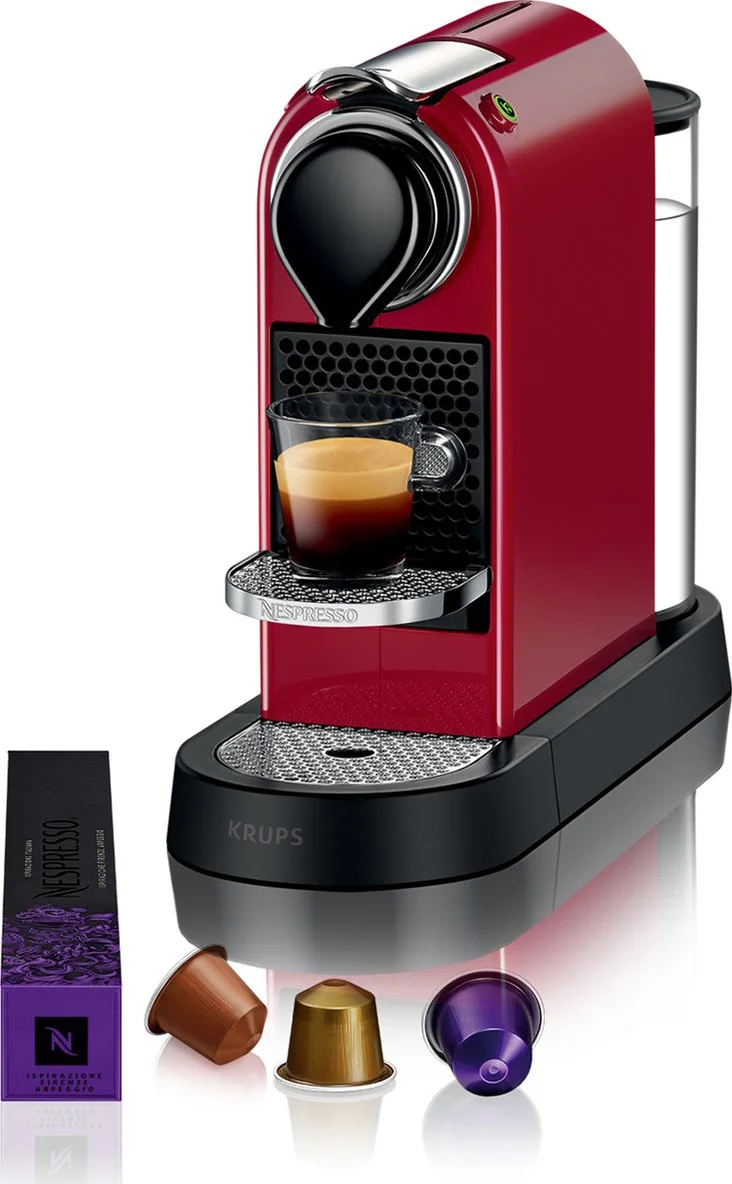 Krups Nespresso Citiz XN7415 Kersenrood