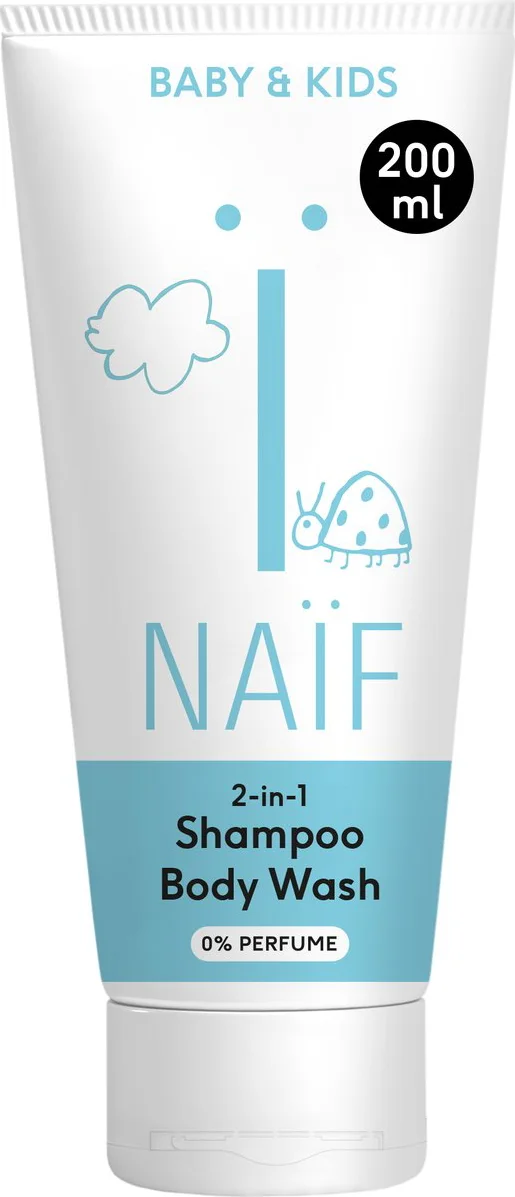 Naif Baby & Kids Shampoo & Bodywash 200ML