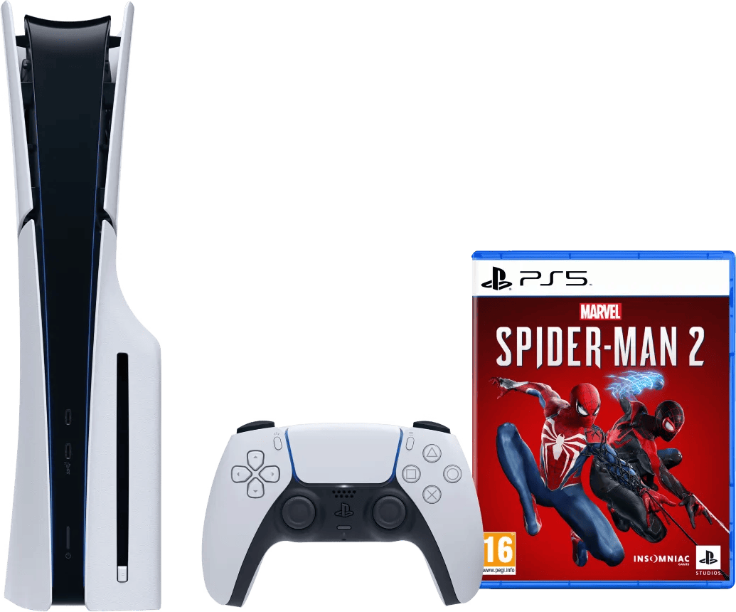 Sony PlayStation 5 Slim Disc Edition + Marvel's Spider-Man 2