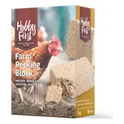 16x HobbyFirst Farm Pecking Block 1 kg