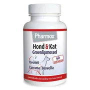 Pharmox Hond en Kat Groenlipmossel 60 tabletten