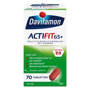 4x Davitamon Actifit 65+ 70 tabletten