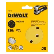 DeWALT DT3115 P120 Schuurschijf 125mm VE=25