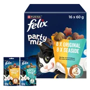 Felix Kattensnack Party Mix Multipack 16 x 60 gr