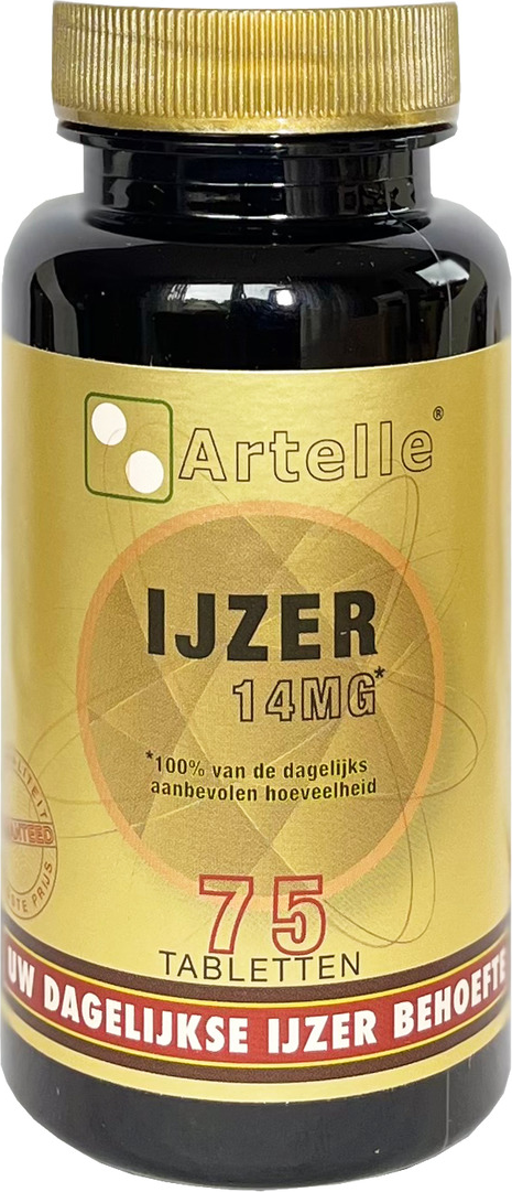 Artelle IJzer 14MG Tabletten 75TB
