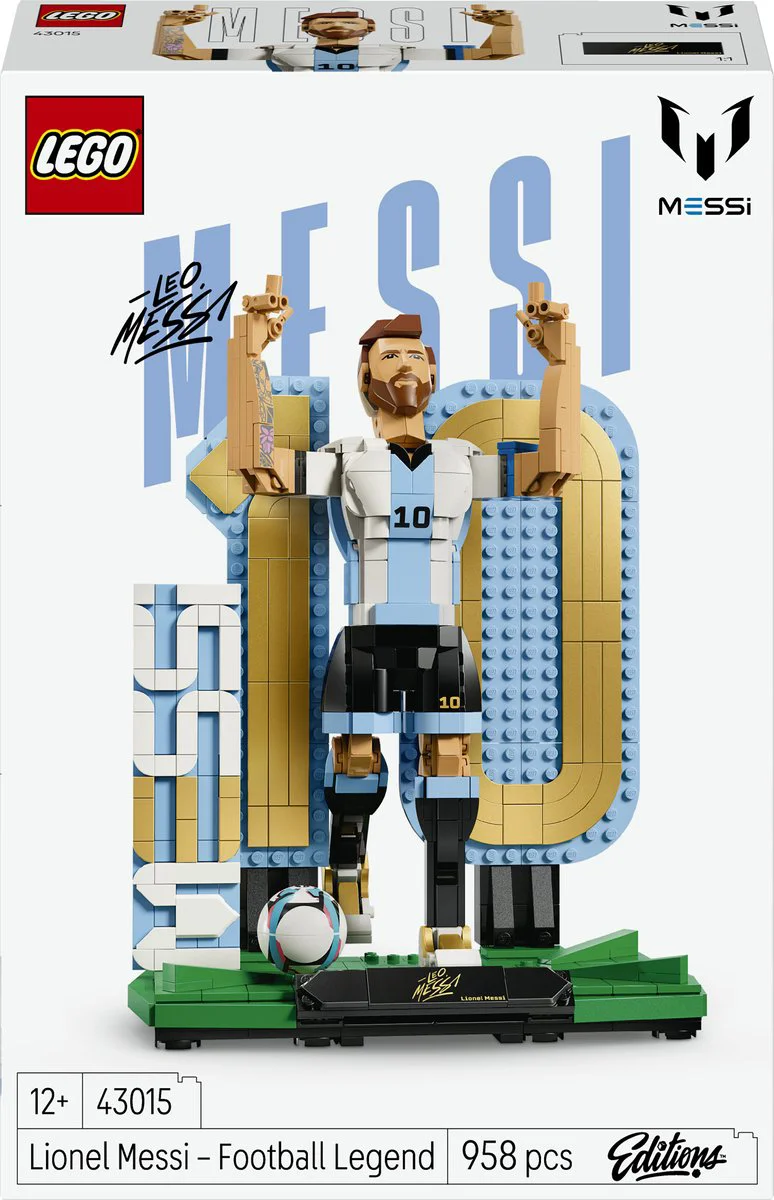 LEGO Editions Lionel Messi Voetballegende 43015