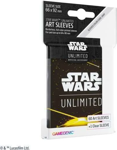 Star Wars Unlimited Art Sleeves Space Yellow