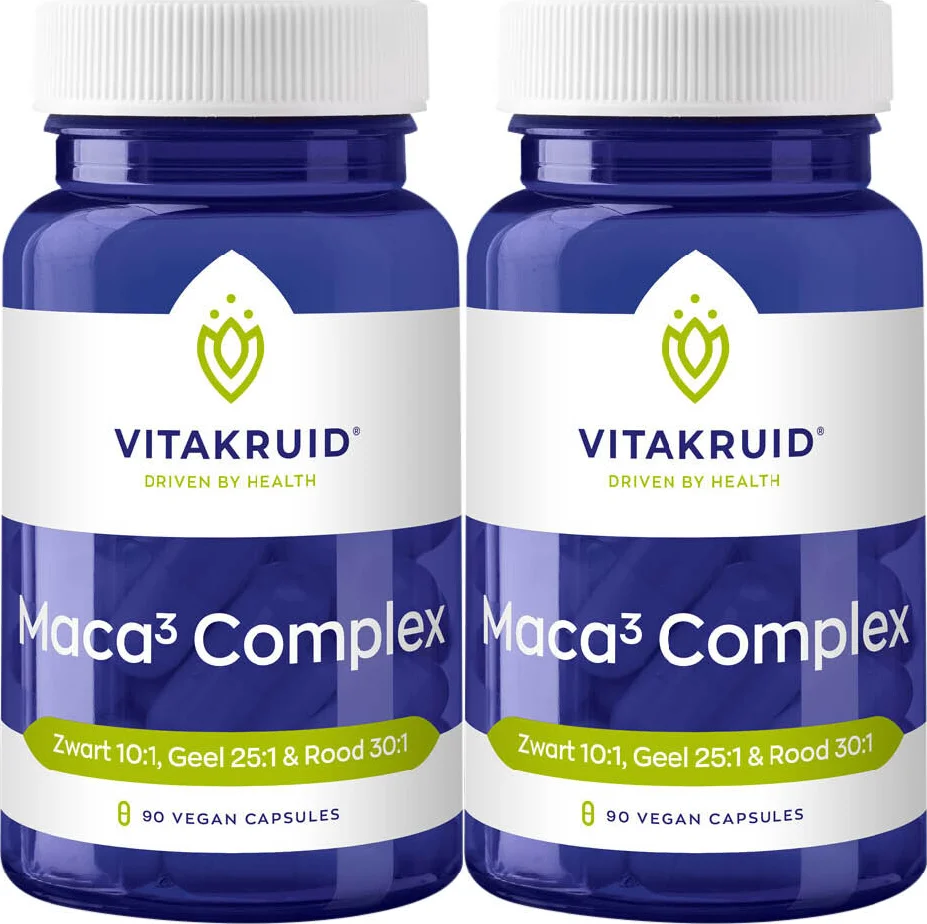 2x Vitakruid Maca Complex 90 vegancapsules
