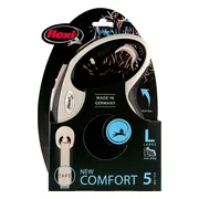 Flexi Rollijn New Comfort Tape 5 mtr tot 60 kg Zwart