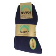 Naproz Thermo Sokken Blauw Maat 35-38 3PR