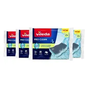 4x Vileda Schuursponsen Pro Clean Viscose 2 stuks