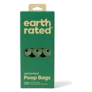 Earth Rated Eco Poepzakjes Geurloos 21 x 15 zakjes