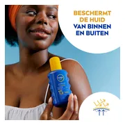 2x NIVEA Sun Protect & Hydrate Zonnebrand SPF 15 200 ml
