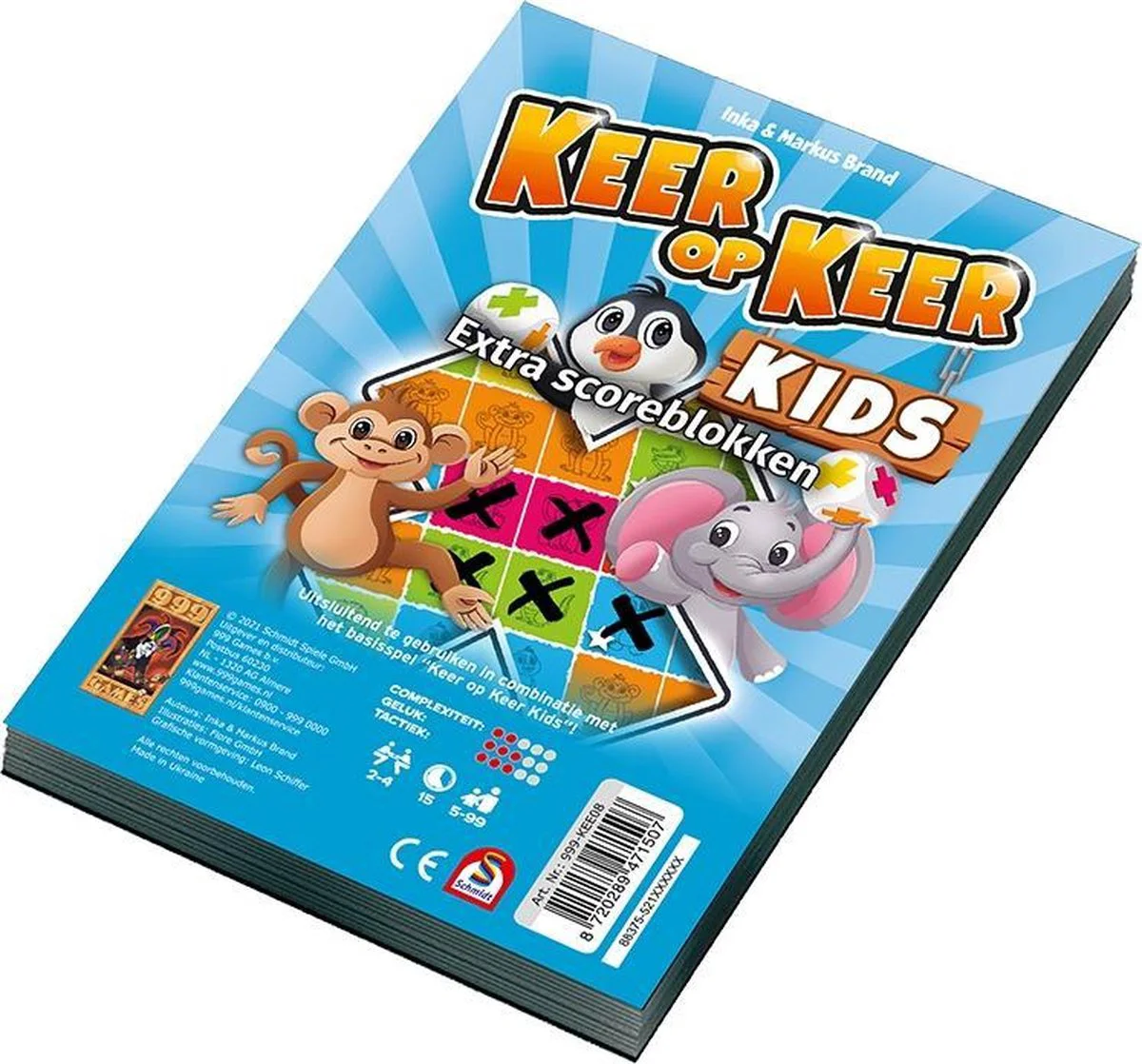 Keer op Keer Kids Scoreblokken