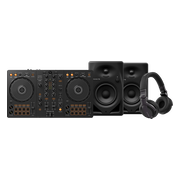 Pioneer DJ DDJ-FLX4 + Pioneer DJ HDJ-CUE1 + Pioneer DJ DM-40