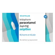 Leidapharm Paracetamol Zetpil 240mg 10ST