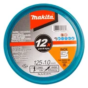 Makita E-03040-12 Doorslijpschijf RVS A60U | 125 x 22,23 x 1,0 mm | 12 stuks