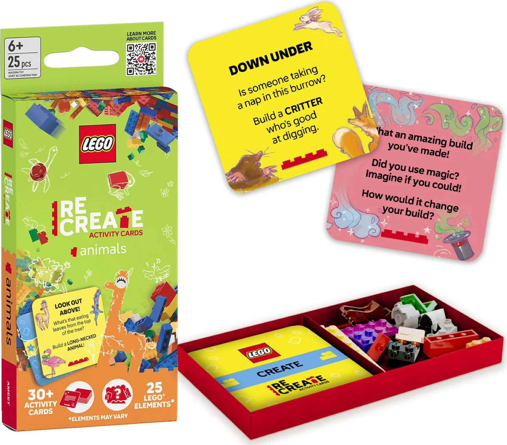 LEGO ReCreate activiteitskaarten: Dieren