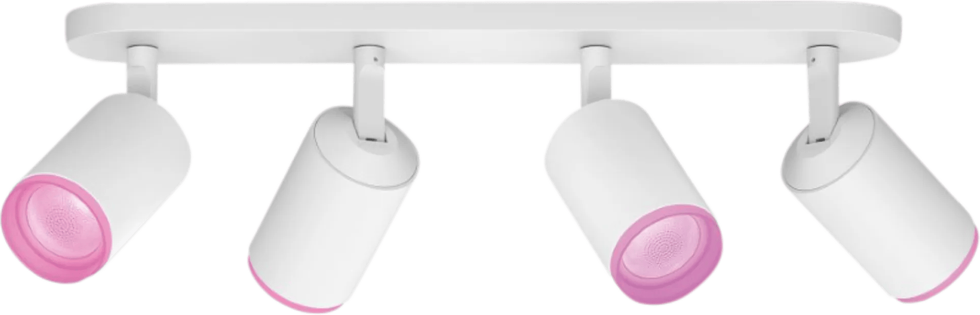 Philips Hue Fugato Opbouwspot White and Color - Wit - 4-spots