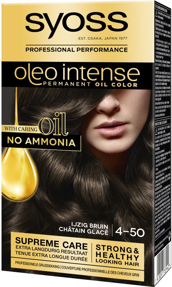 Syoss Oleo Intense Haarverf 4-50 Ijzig Bruin
