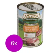 6x Stuzzy Hondenvoer MonoProtein Kalfsvlees 400 gr
