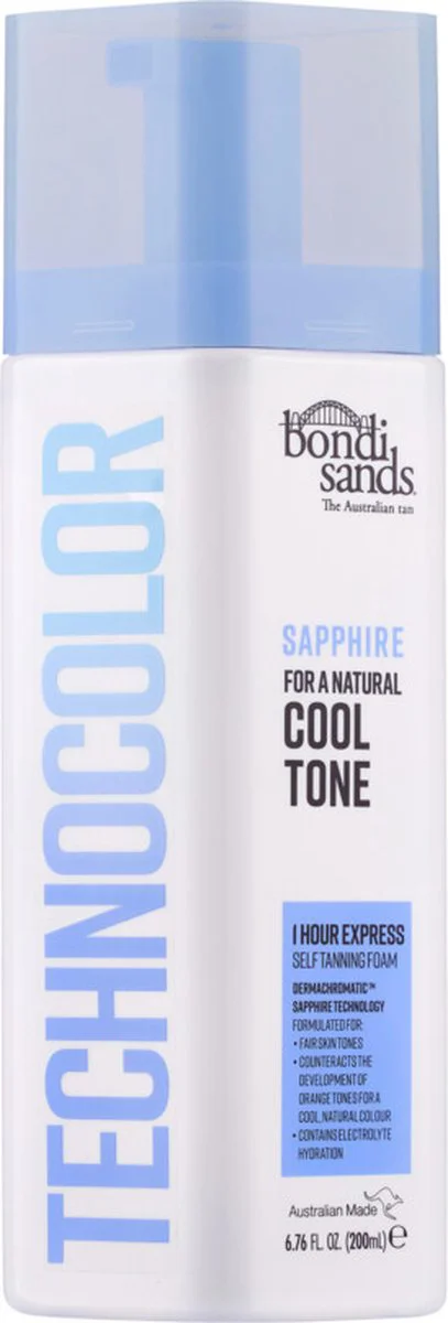 Bondi Sands Technocolor Self Tanning Foam Sapphire 200ML
