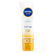 3x NIVEA Sun Anti-Age Q10 Zonnebrand Gezicht SPF 50 50 ml
