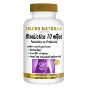 2x Golden Naturals Microbiotica 10 Miljard 60 vegacapsules