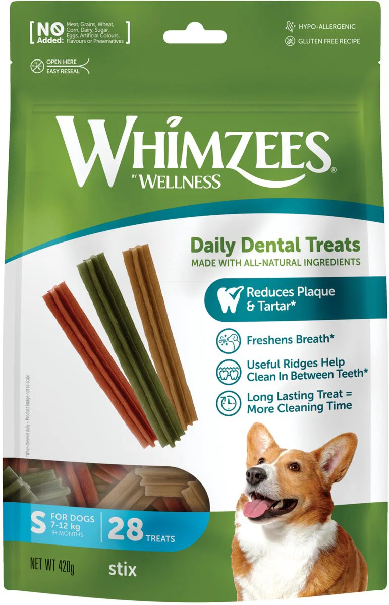 Whimzees Stix S 28 stuks