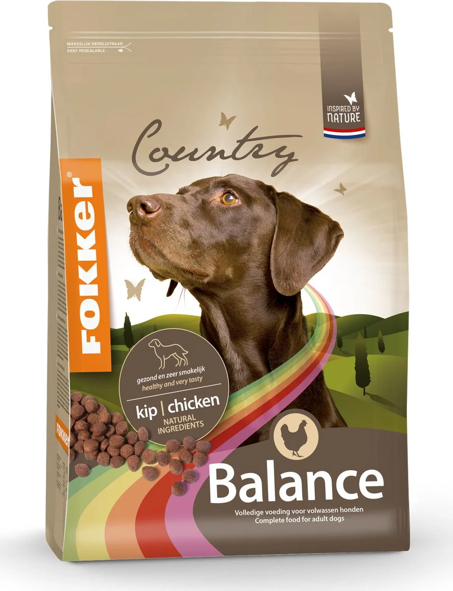 Fokker Country Balance Hondenvoer 13 kg