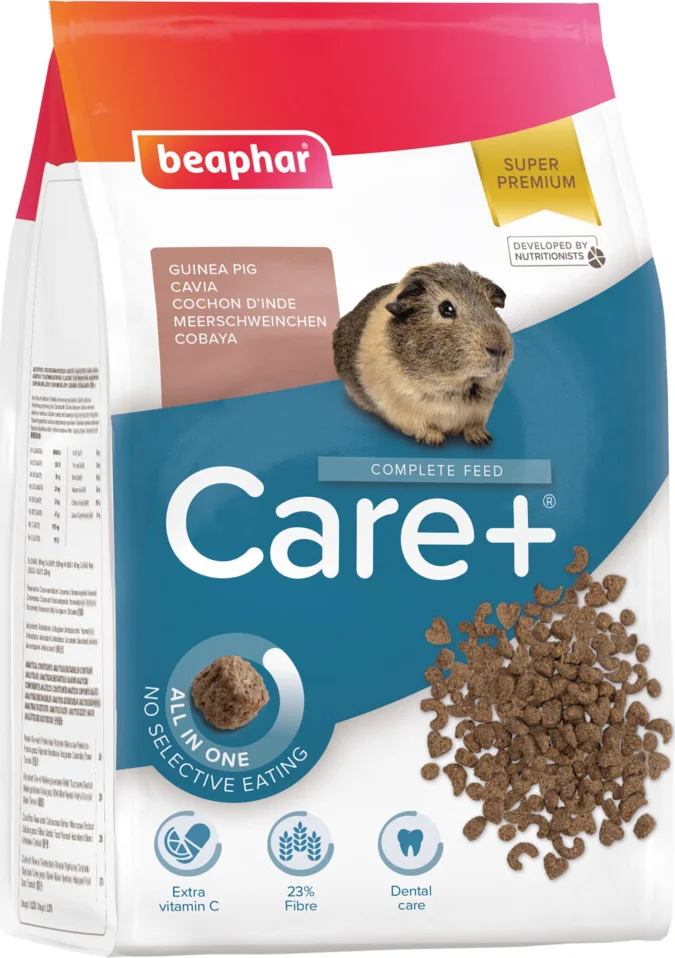 4x Beaphar Care+ Cavia 1,5 kg