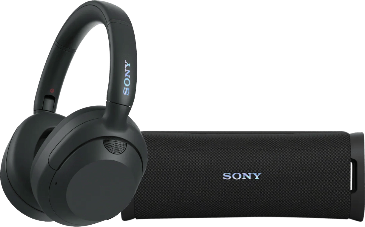Sony ULT Wear Zwart + Sony ULT Field 1 Zwart