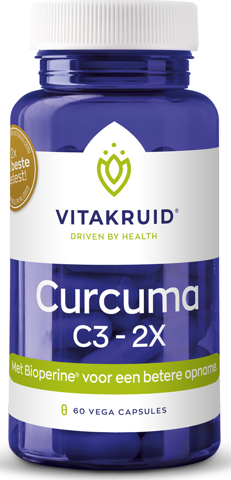 Vitakruid Curcuma C3-2X 60 vegancapsules