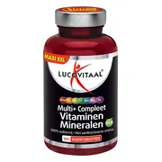 2x Lucovitaal Multi+ Compleet Vitaminen & Mineralen 365 kauwtabletten