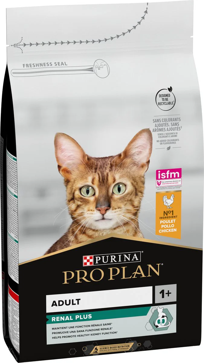 Pro Plan Kattenvoer Droog Adult Kat Renal Plus Kip 1,5 kg