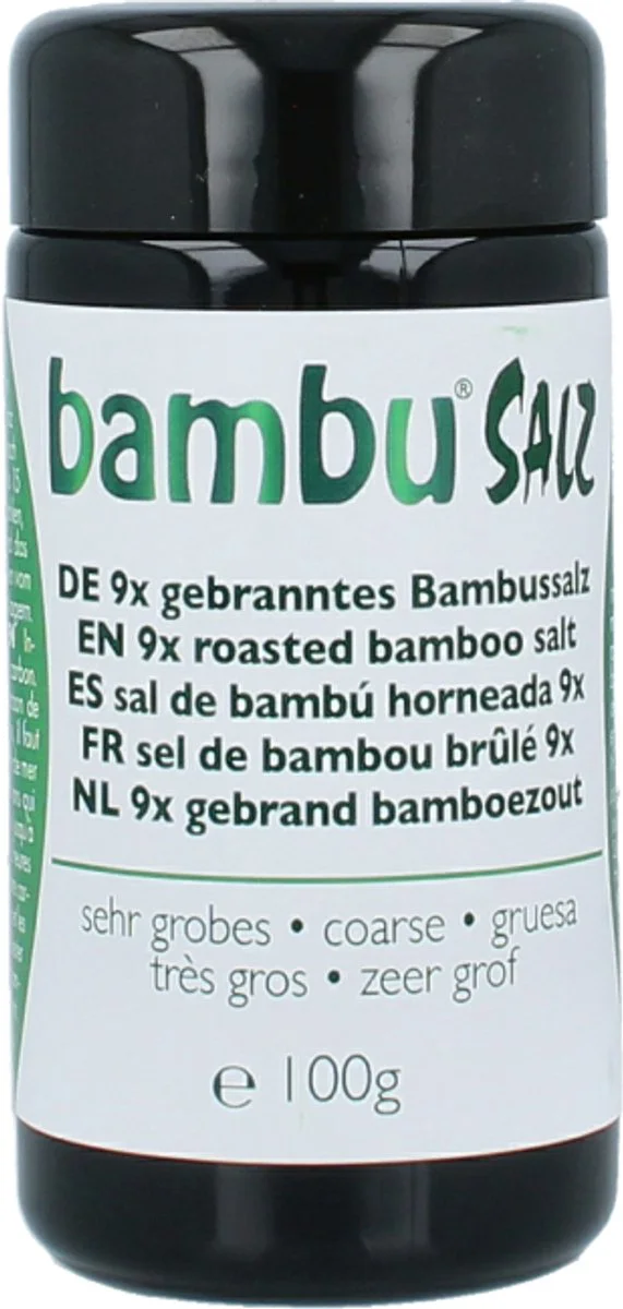 Bambu Salz Bamboezout 9x Zeer Grof 100GR