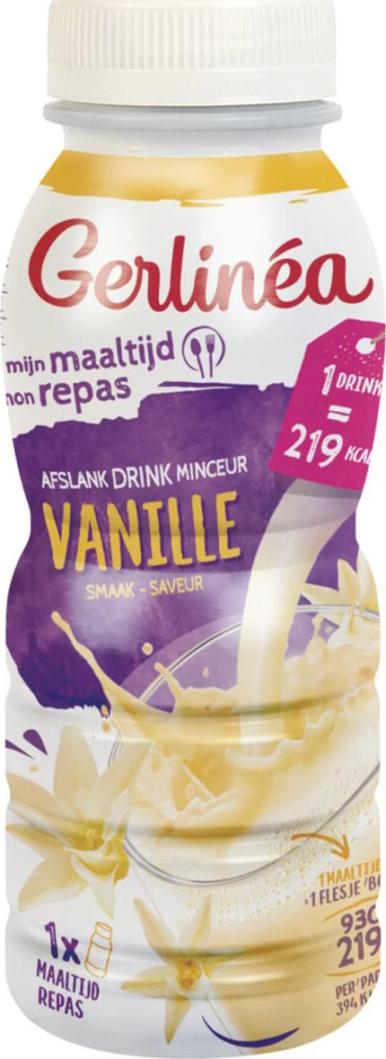 8x Gerlinea Drinkmaaltijd Vanille 236 ml
