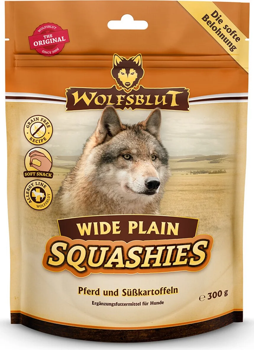 6x Wolfsblut Squashies Wide Plain 300 gr