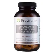 Proviform Glucosamine Chondroitine Curcumine D3 Capsules 120CP