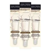 3x John Frieda PROfiller+ Thickening Scalp Serum 50 ml