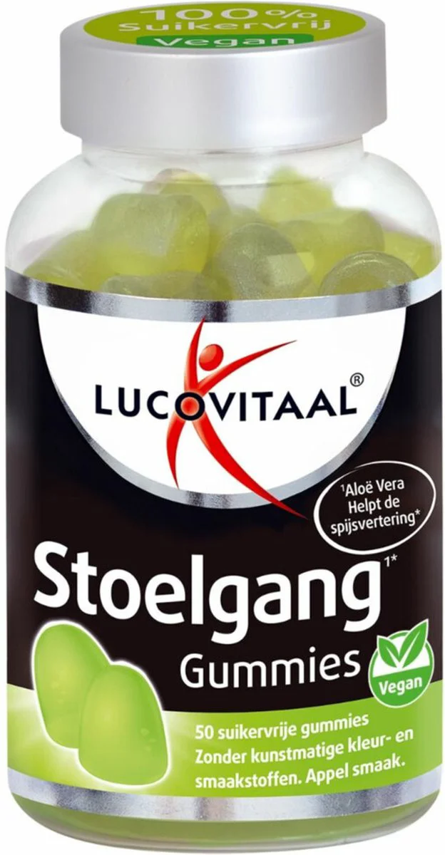 Lucovitaal Gummies Stoelgang 50 gummies