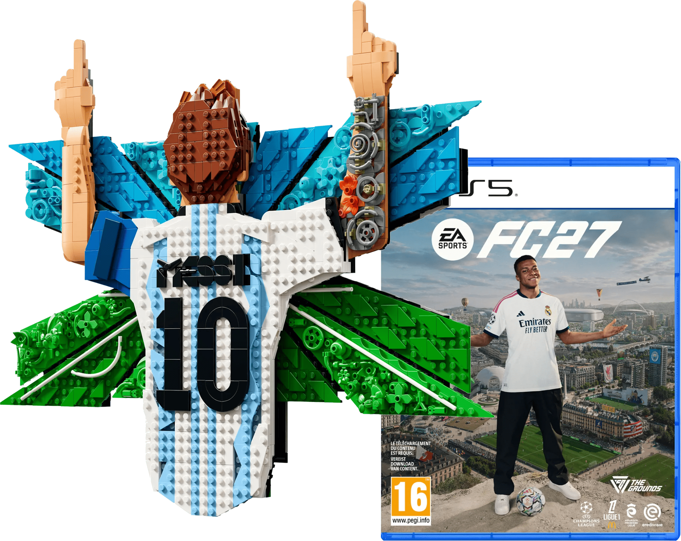 LEGO Editions Lionel Messi Viering 43018 + EA Sports FC 27 PS5