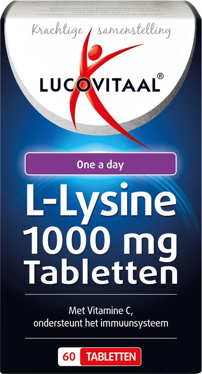 Lucovitaal L-Lysine 1000 mg 60 tabletten