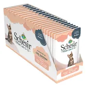 20x Schesir Kattenvoer Kitten 3-12 Kip in Gelei 85 gr