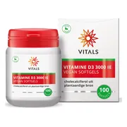 Vitals Vitamine D3 3000IE Softgels 100SG